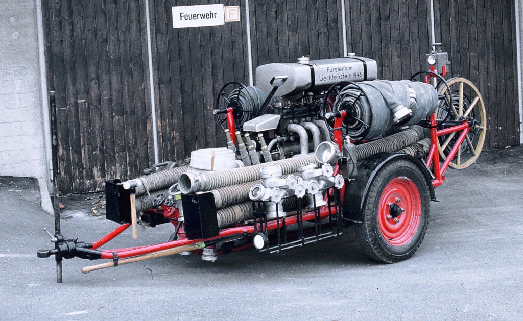 ehemalige Motorspritze